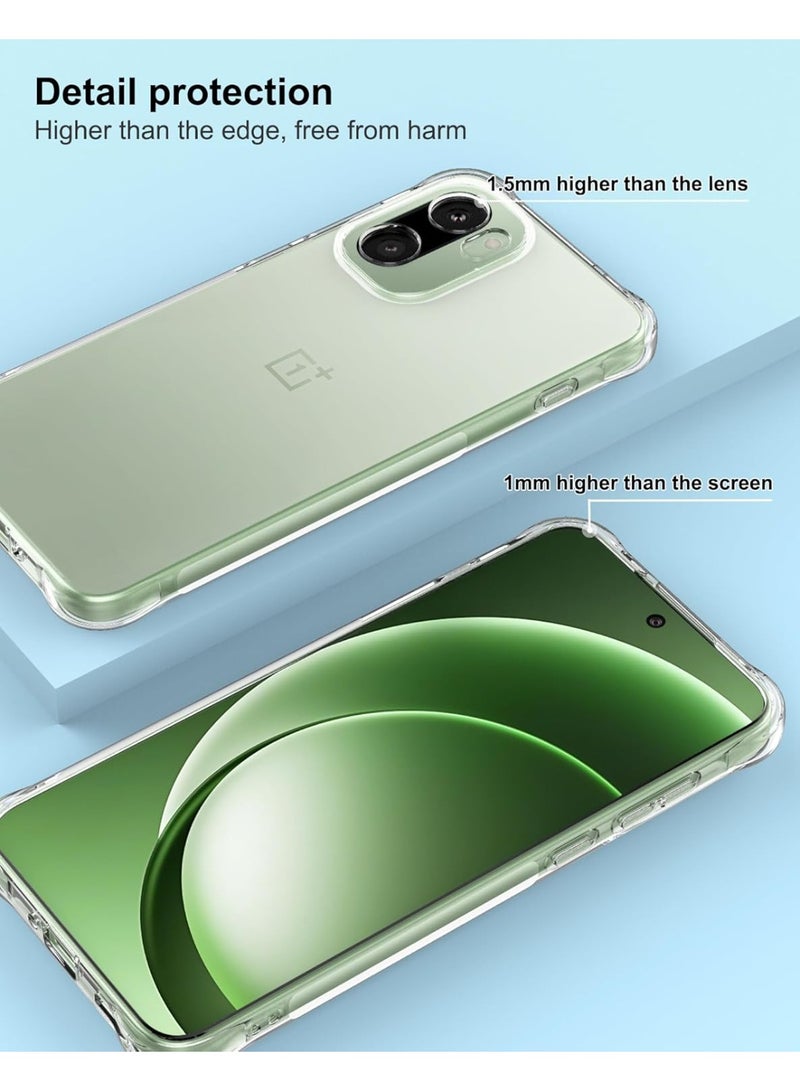 Case for OnePlus 15R 5G Case Cover Soft TPU Silicone Case Lightweight Shock Protective Cover with Camera Protection Designed for 1 + 15R 5G - Image 4